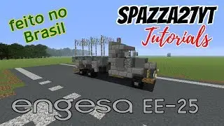 Minecraft Engesa EE-25 Military Truck Tutorial