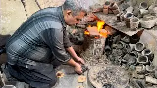 From Molten Silver to a Handmade Ring | Part 1: Silver Casting💍🔥🇮🇷