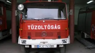 Bátaszék ÖTE vonulása bátaszéki műhelytűzhöz