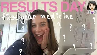 MEDICINE RESULTS DAY 2022 | reacting to my first year exam results👩🏻&zwj;⚕️