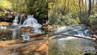 Hemlock Falls & Sliding Rock at Wildcat Creek- Georgia Waterfalls!