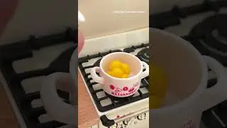 So sweet 🍋 ASMR Mini kitchen