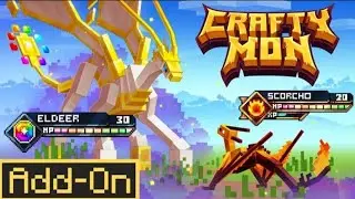 Craftymon Addon For Minecraft Bedrock Android Gameplay Part 1