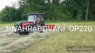 Malotraktor YUKON Sušení 31.5.2018