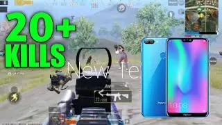 HONOR 9N GAMEPLAY | INSANE 1 HP  REFLEX | PUBG MOBILE | SOLO VS SQUARD