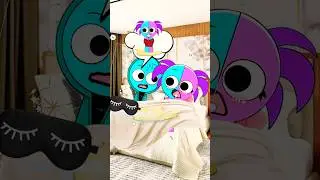 POV Semi Hemi and Oren stopped sleep with Zip because of..Casi😰Pinki,Thanos | Incredibox Sprunki