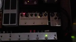 Toneczar Echoczar & Angelbaby Analog Delay Pedal - Demo