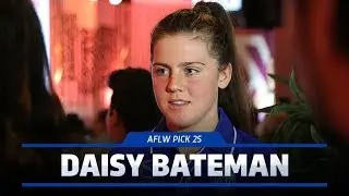 AFLW Draft 2018: Daisy Bateman interview (Pick 25)