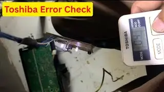 Toshiba Inverter AC Error Check | Remote Se Error Code Kaise Dekhein 🔧