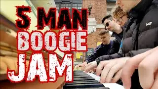 '5 Man BOOGIE JAM!!' Leeds Piano Festival 2024.