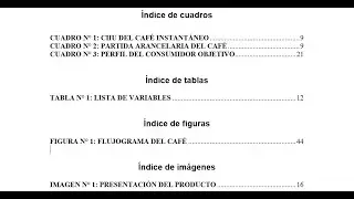 COMO CREAR UN INDICE DE TABLAS, FIGURAS Y CUADROS EN WORD 2025