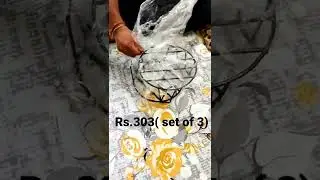3 Iron plant pot stand👆 watch video for link #amazon #products #unboxing #home #garden  #shorts