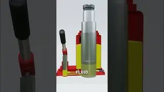 How Does a Small Hydraulic Jack Lift a Heavy Car?