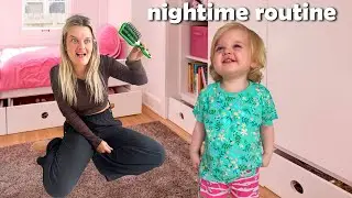 Realistic Nighttime Routine With Our 22 Month Old