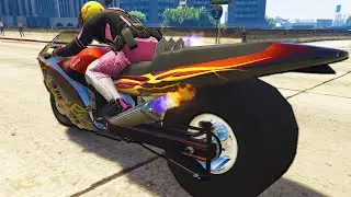 У меня самый быстрый мотоцикл - GTA 5