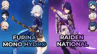 4.2 Spiral Abyss Furina Mono Hydro & Raiden National