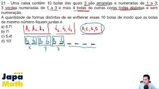 Prova AFA Resolvida(2015 - 2016) - Matemática - Questão 21