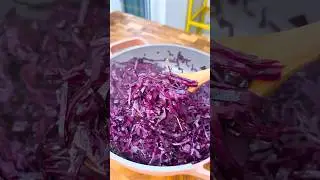 Самый простой способ тушеной красной капусты