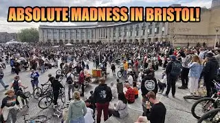 Drum and bass on a bike Bristol 2025