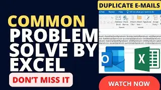 Text Join and Remove duplicates With Example and Solve By !!Using Microsoft Excel!!