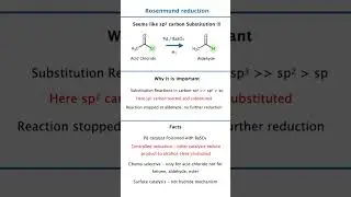 🔥 Rosenmund Reduction Trick | Acid Chloride to Aldehyde | Catalyst Poisoning Hack | NEET JEE 😍⚡