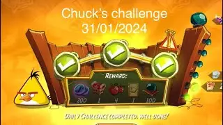 Angry Birds 2 daily challenge today Chuck&rsquo;s