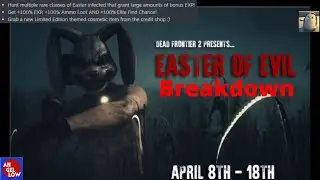 Dead Frontier 2: Easter of Evil Breakdown! 10 Days of EXP Heaven! New Bunny Cosmetic!