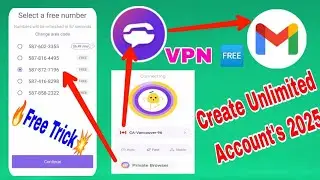 TextNow sign-ups With Gmail Account & Get Free Virtual Whatsapp number (New VPN)