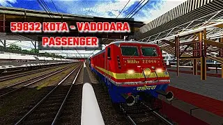🔴 MSTS LIVE 🔴 59832 KOTA - BRC PASS | AAJ ICF BLUE CHALYENGE | INDIAN TRAIN SIMULATOR MSTS LIVE |
