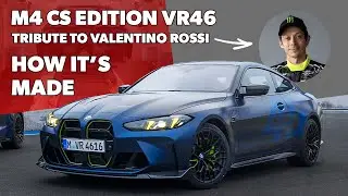 BMW M4 CS VR46 Edition: The Ultimate Tribute Car to Valentino Rossi