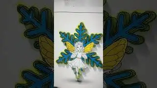 Christmas Snowflakes Fairy Coloring🧚&zwj;♀️ ❄ | Full version