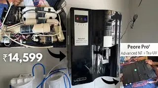 Peore Pro Plus-60 NF+UV Water Purifier Retains Minerals NanoFiltration Self Service TDS 300-600