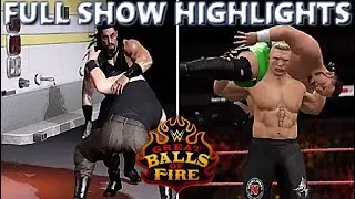 WWE 2K17 GREAT BALLS OF FIRE 2017 FULL SHOW - PREDICTION HIGHLIGHTS