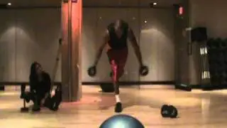 Dre Baldwin: Shoulder Raise w/ One-Foot Balance Lift Pt. 1 | NBA Strength Training Fit