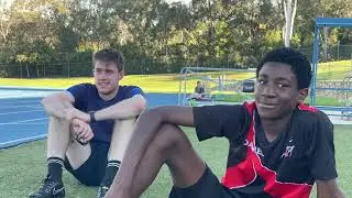 Daniel Nwaobi - Olympic Change Maker Interview - ABC Canberra - Local Radio with James Findlay