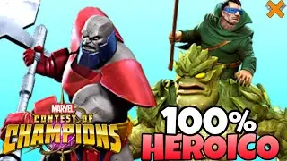 SOBRE PEDRAS E ROEDORES | 100% (HEROICO) - Marvel Torneio de Campeões