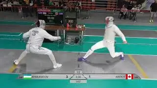 Plovdiv World Cup 2025 SMS - L32 - Musa Aymuratov UZB v Fares Arfa CAN
