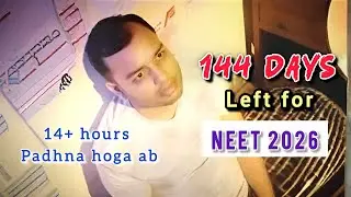 🔥DAY 64 (1/3) | 🔴 Live Study With Me 🔺| NEET 26 | JEE 26