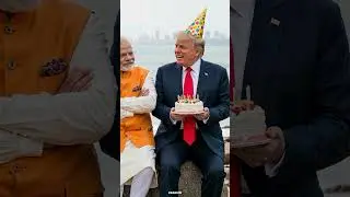 Trump na kiya indian primeminister ko birthday wish 🎉🎂 #shorts #trump #india #modi #birthday