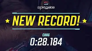 Crag 28.184 Splitgate race WORLD record for controller 🤘🏽