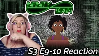 ESCAPE THE TRAIN! - Infinity Train S3 E9 and 10 REACTION - Zamber Reacts