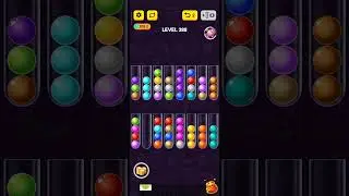 Ball sort puzzle game level - 388