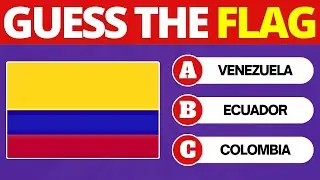 Flag Challenge: Choose The Country Name by Their Flag 🇬🇧