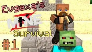 MineZ #1 - Город на острове и обсерватория