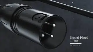 XLR公對母(Cannon)音源線
