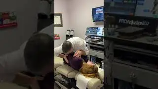 Charlotte Chiropractor | Dr. Timothy Clare | Dr Clare Performing a Manual Adjustment