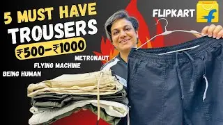 5 Best Stylish Cargo Pants for College Men 🔥🔥 Cargo Pant Haul 2025 | Flying Machine, Being Human🔥🔥