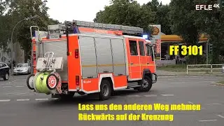 [R&uuml;ckw&auml;rts auf der Kreuzung] LHF FF Berlin-Spandau-Nord