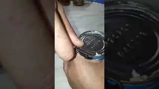 Как открыть банку сгущенки! How to open a jar of condensed milk!