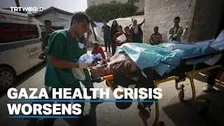 Relief workers struggling to evacuate injured people to the south of Gaza